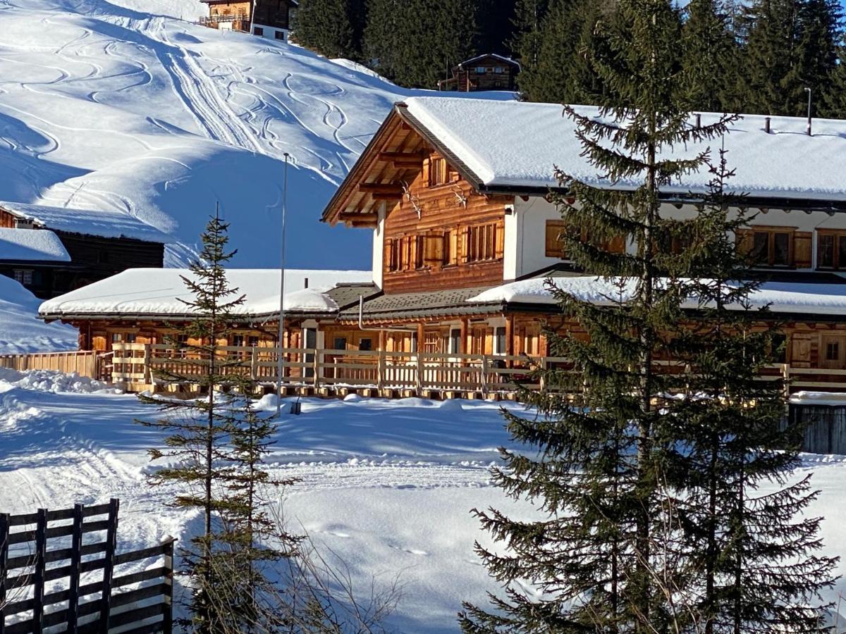 Vila Erezsaesshuette Klosters Exteriér fotografie