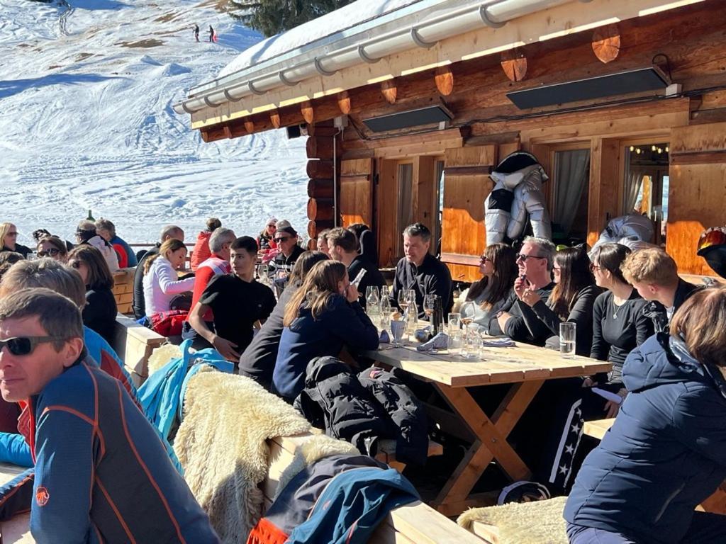Vila Erezsaesshuette Klosters Exteriér fotografie