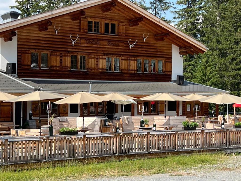 Vila Erezsaesshuette Klosters Exteriér fotografie
